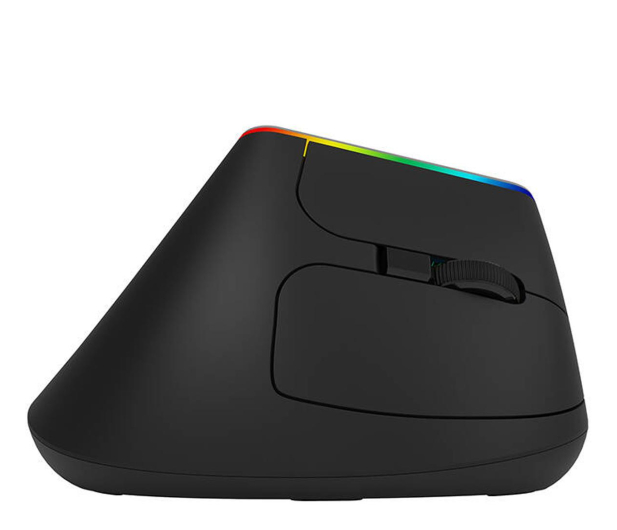 Delux Mysz pionowa M618C 2.4G 1600DPI RGB M618C Black - 1183565 - zdjęcie 6